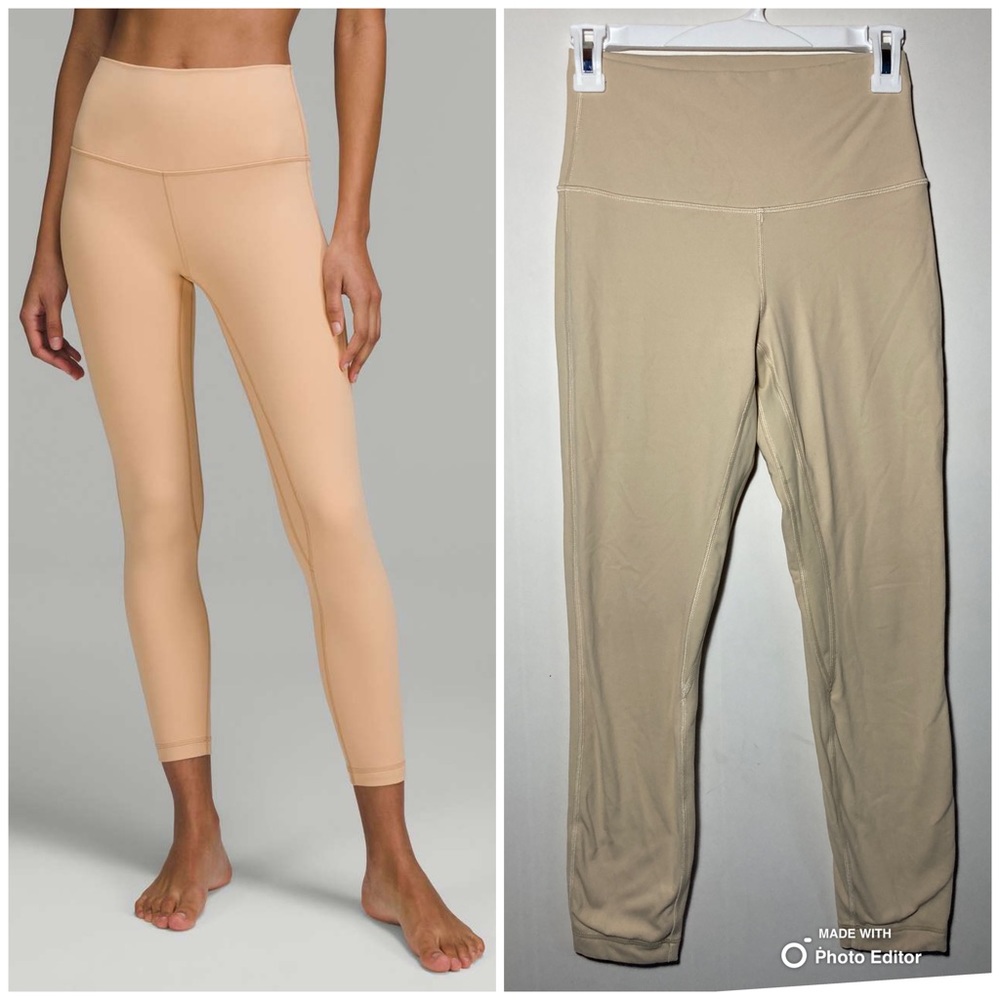 lululemon athletica Beige Leggings